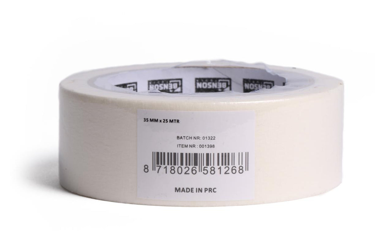 Afplaktape 35 mm x 25 mtr