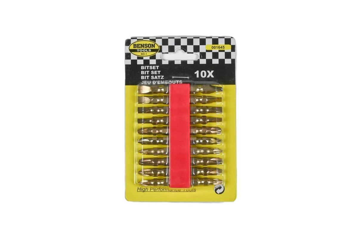 Bit set 10 pcs double gold