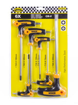 Torx wrench set t-handle 6 pcs