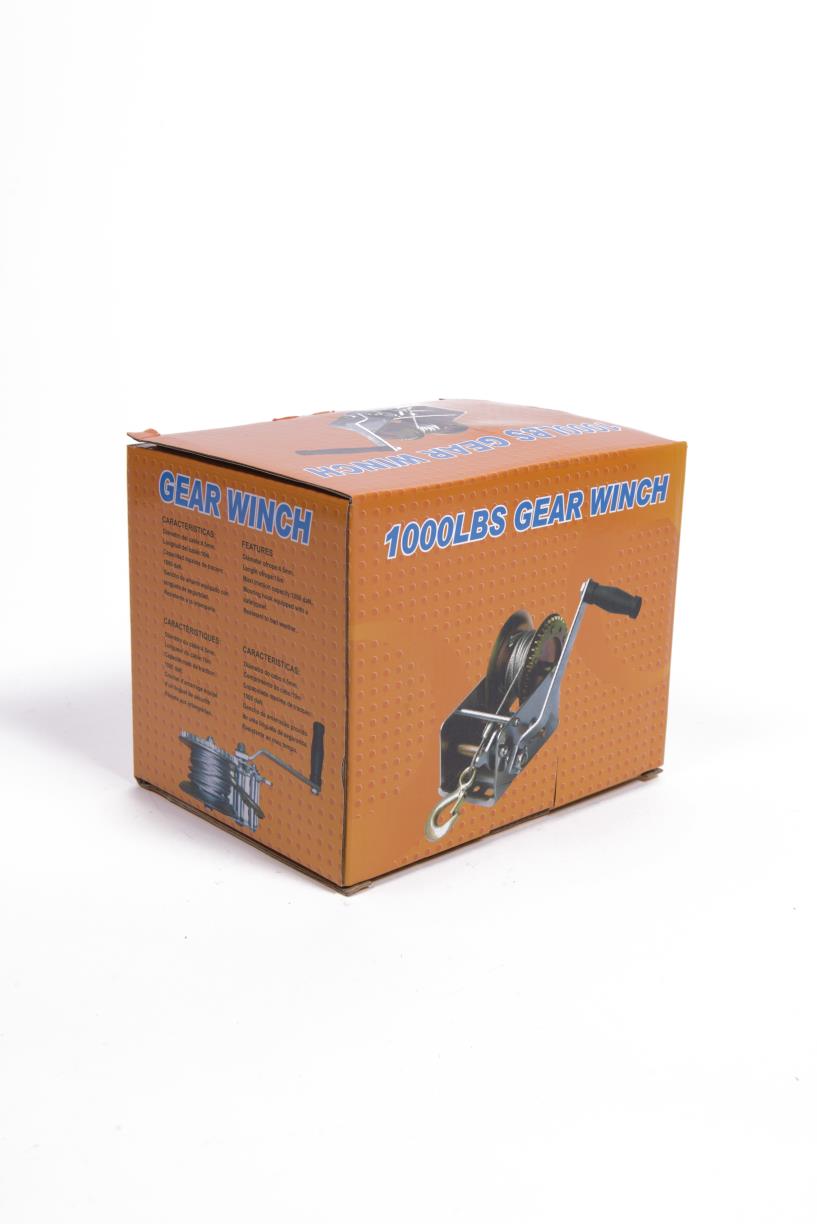 Manual winch 10 m 1000 LBS