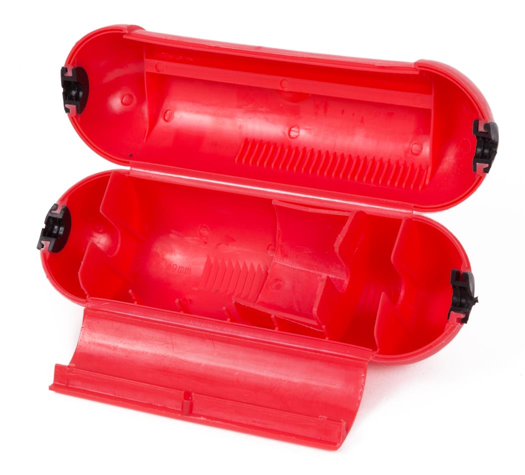 Safe-Box für stecker rot