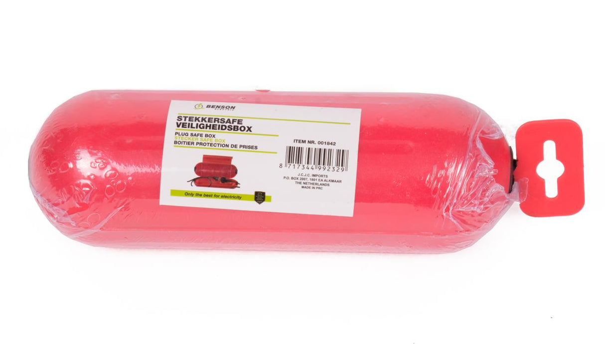 Safe-Box für stecker rot