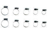 Jeu colliers de serrage 10 pcs