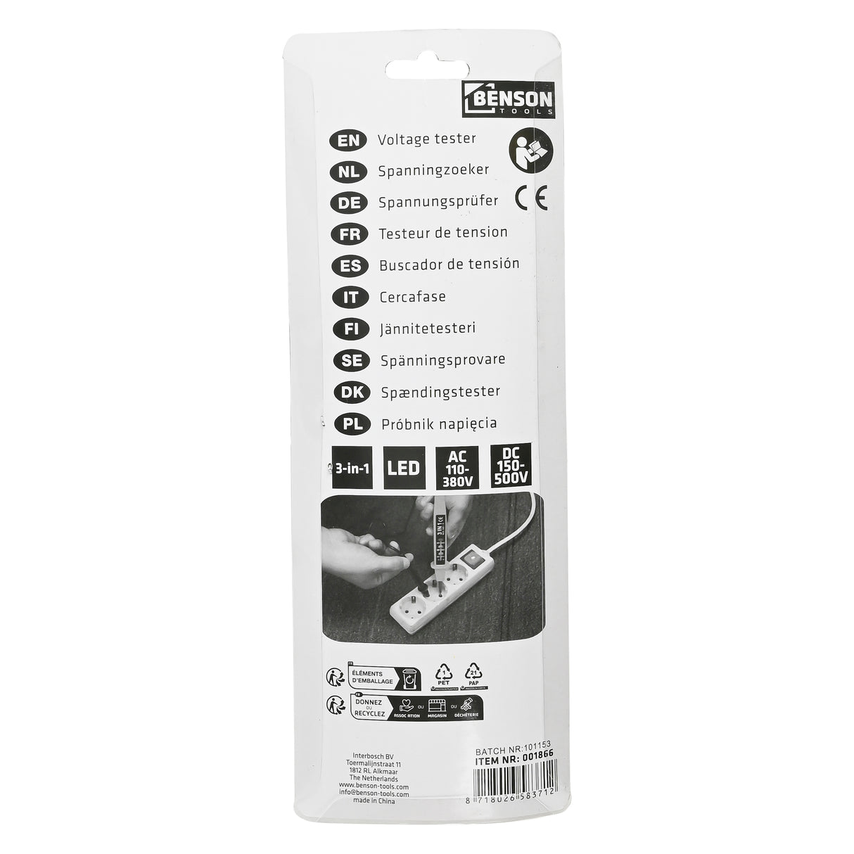 Spanningszoeker LED 3-in-1