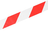 Afzetlint rood/wit 50 mtr