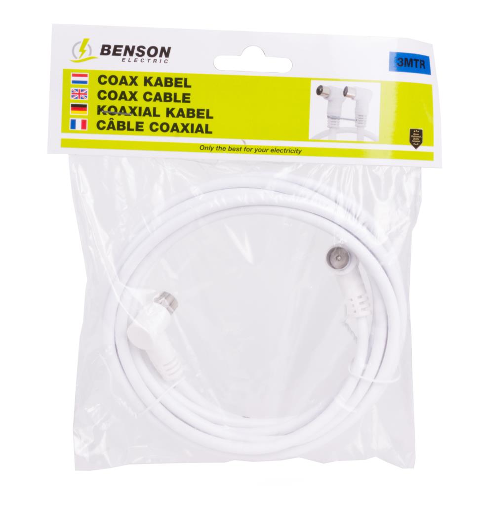 Câble coaxial 3,0 m
