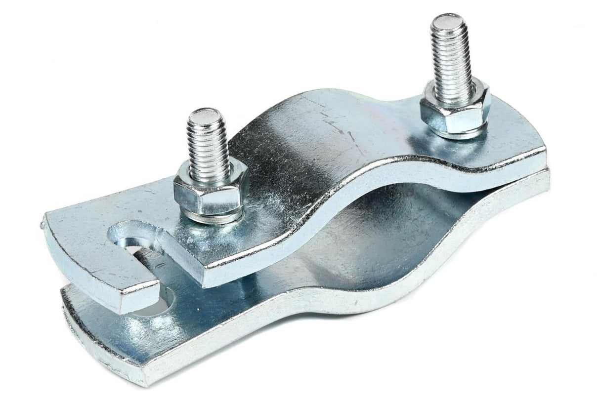Towbar clamp with groove for breakaway cable
