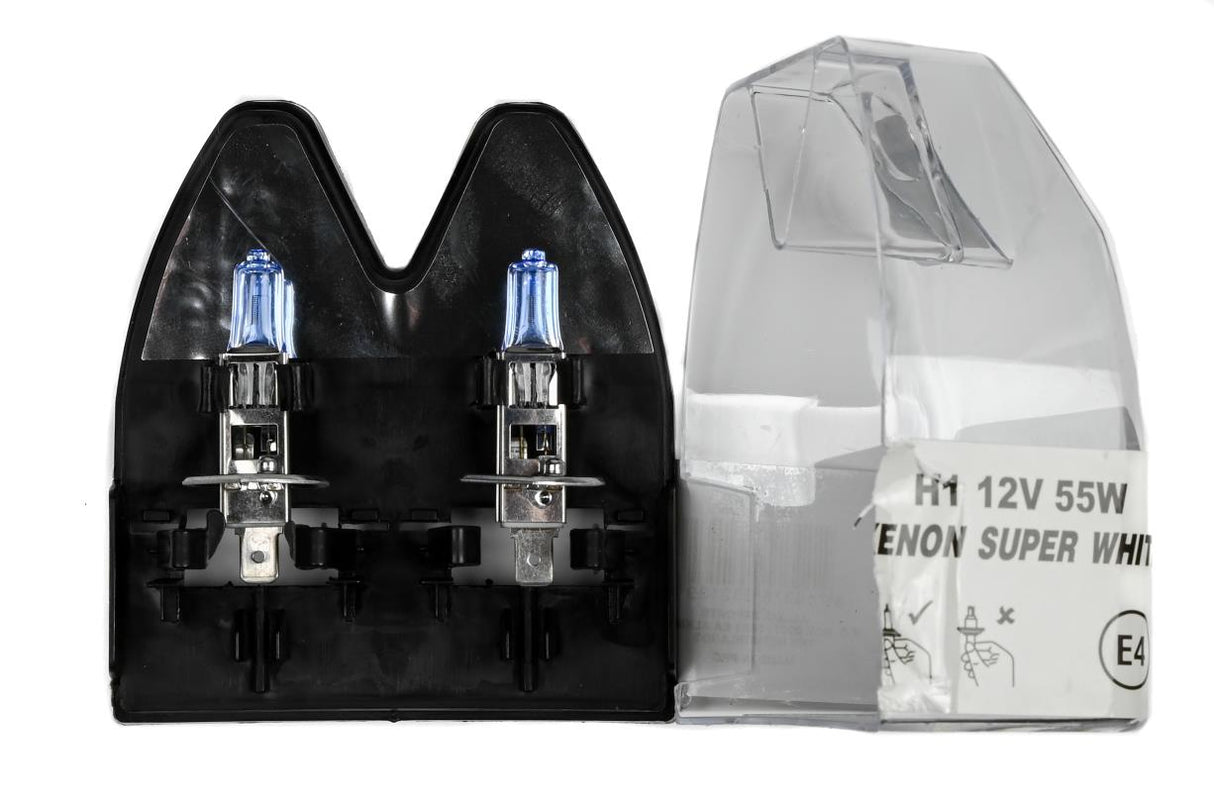 Autolamp h1 12V 55W xenon blue super white 2 dlg E4