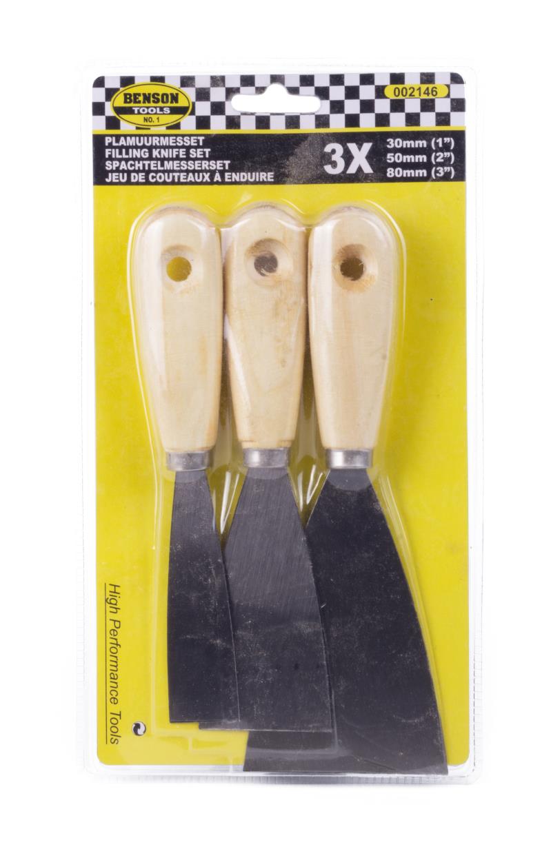 Spachtel-Set 3-tlg