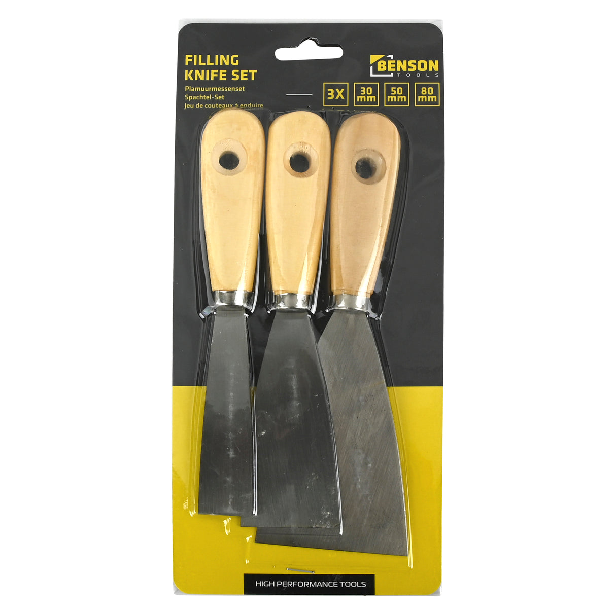 Filling knife set 3 pcs