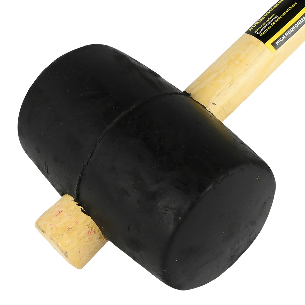 Marteau de tuile caoutchouc ø90 mm plat