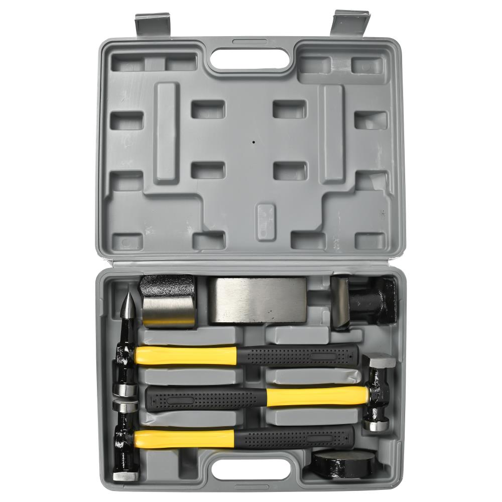 Two-way hammer set 8 pcs case