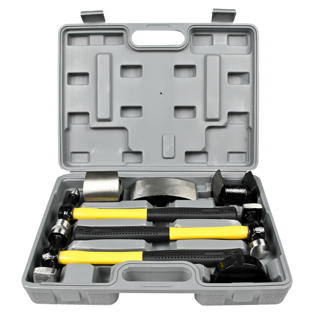 Two-way hammer set 8 pcs case