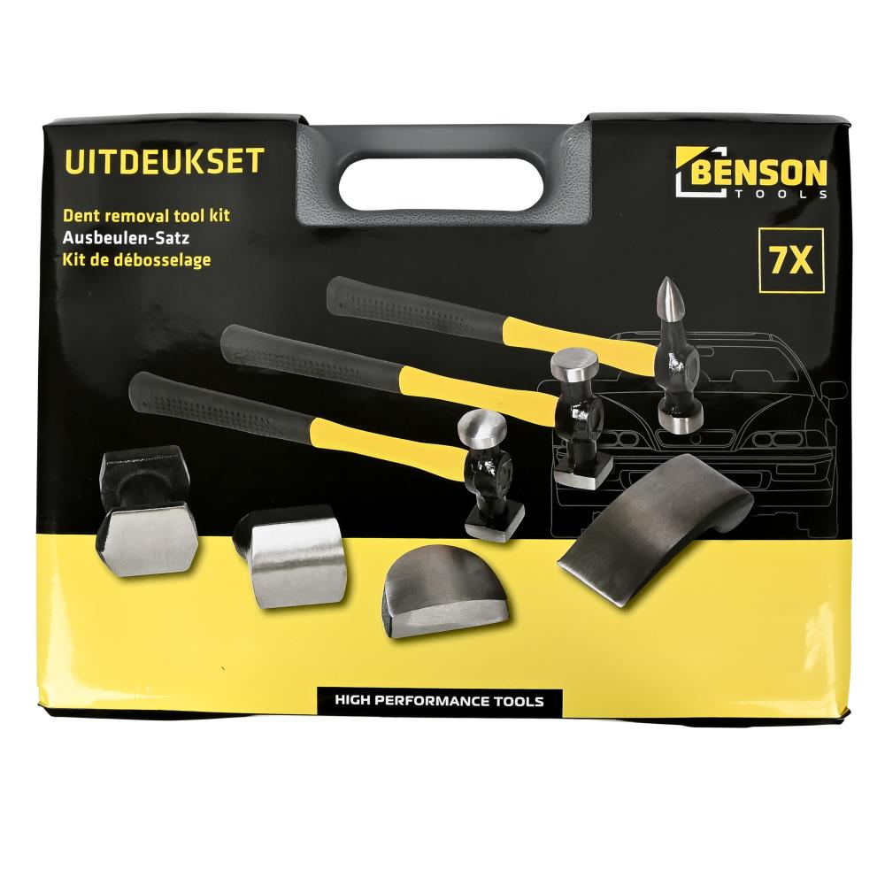 Two-way hammer set 8 pcs case