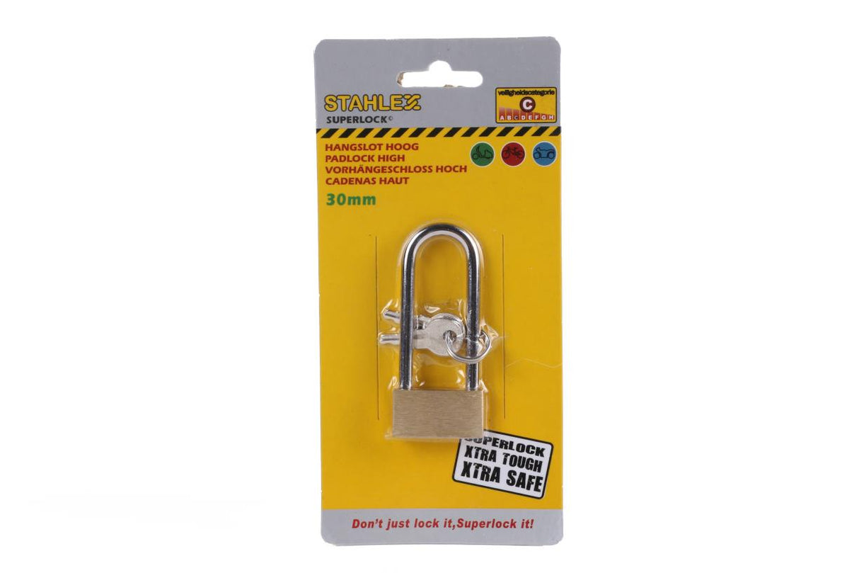 Padlock high 30 mm