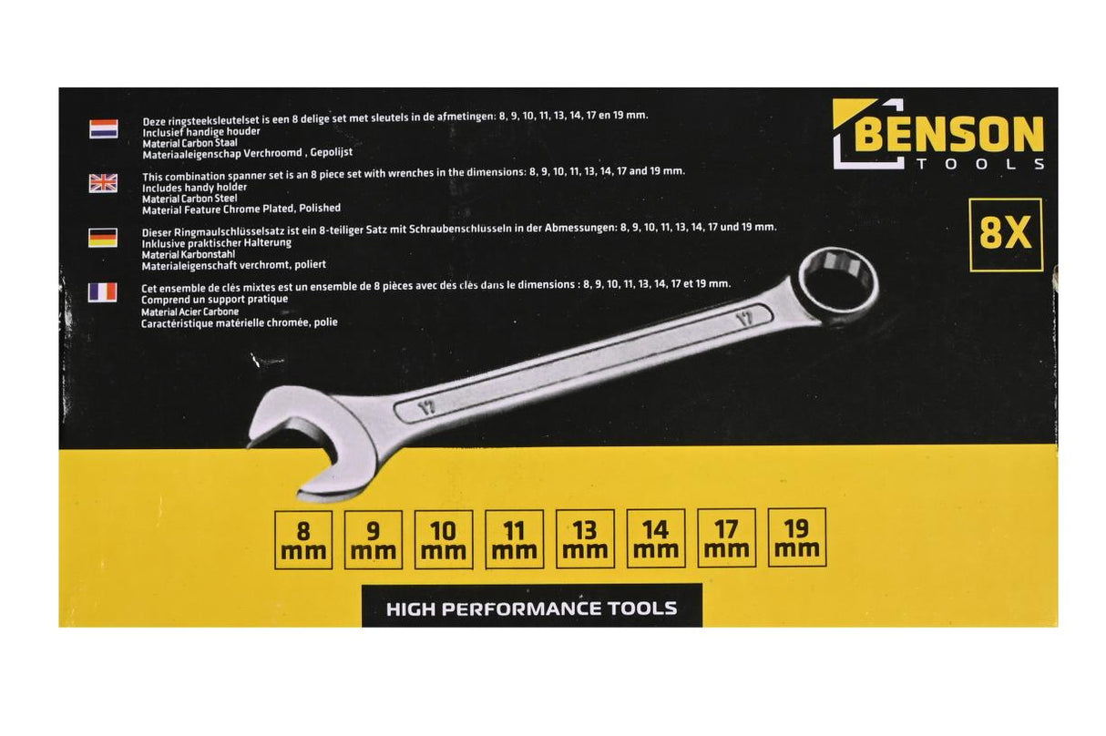 Combination spanner 8 pcs PH