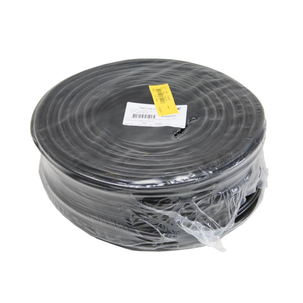 Stroomkabel rond 3 x 1.00 100 mtr zwart