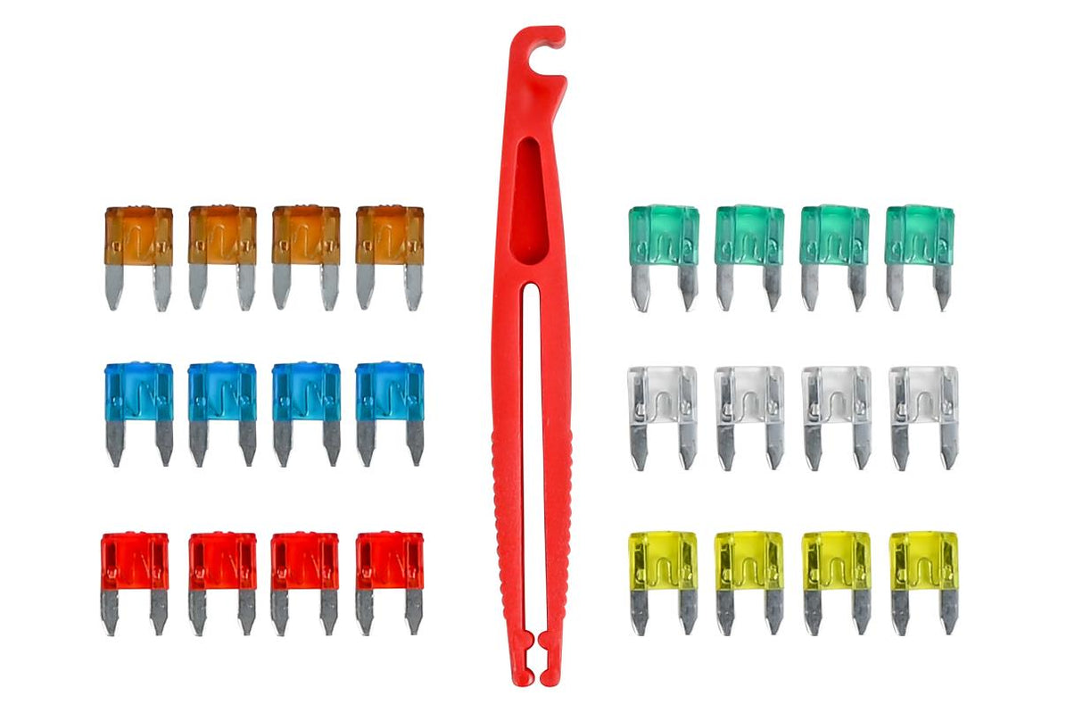 Steekzekering set met trekker 25 dlg