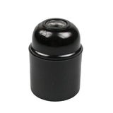 Lamp holder E27 black bakelite