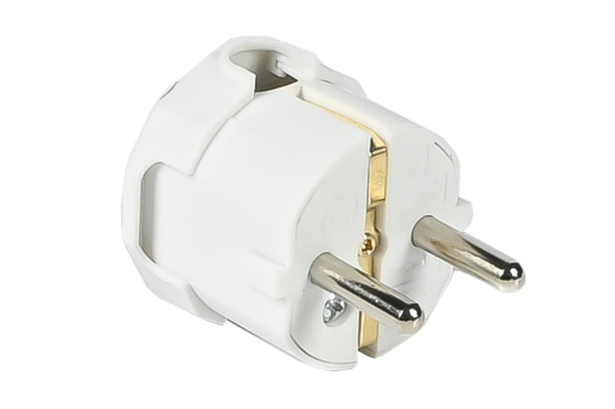 Winkel-Schutzkontakt-Stecker + SK
