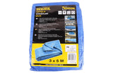 Gewebeplane 3 x 5 m blau