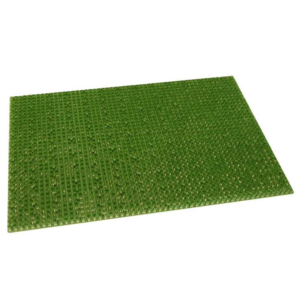Door mat grass mat 40 x 60 cm green