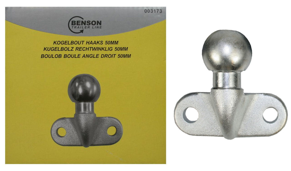 Boule d' attelage perpendiculaire 50 mm 5000 LB