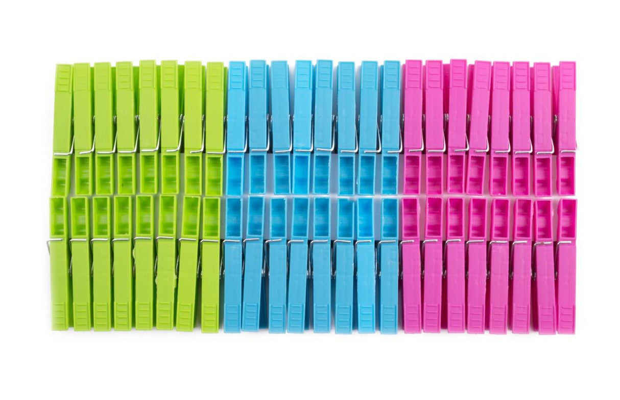 Pinces à linge plastique 48 pcs