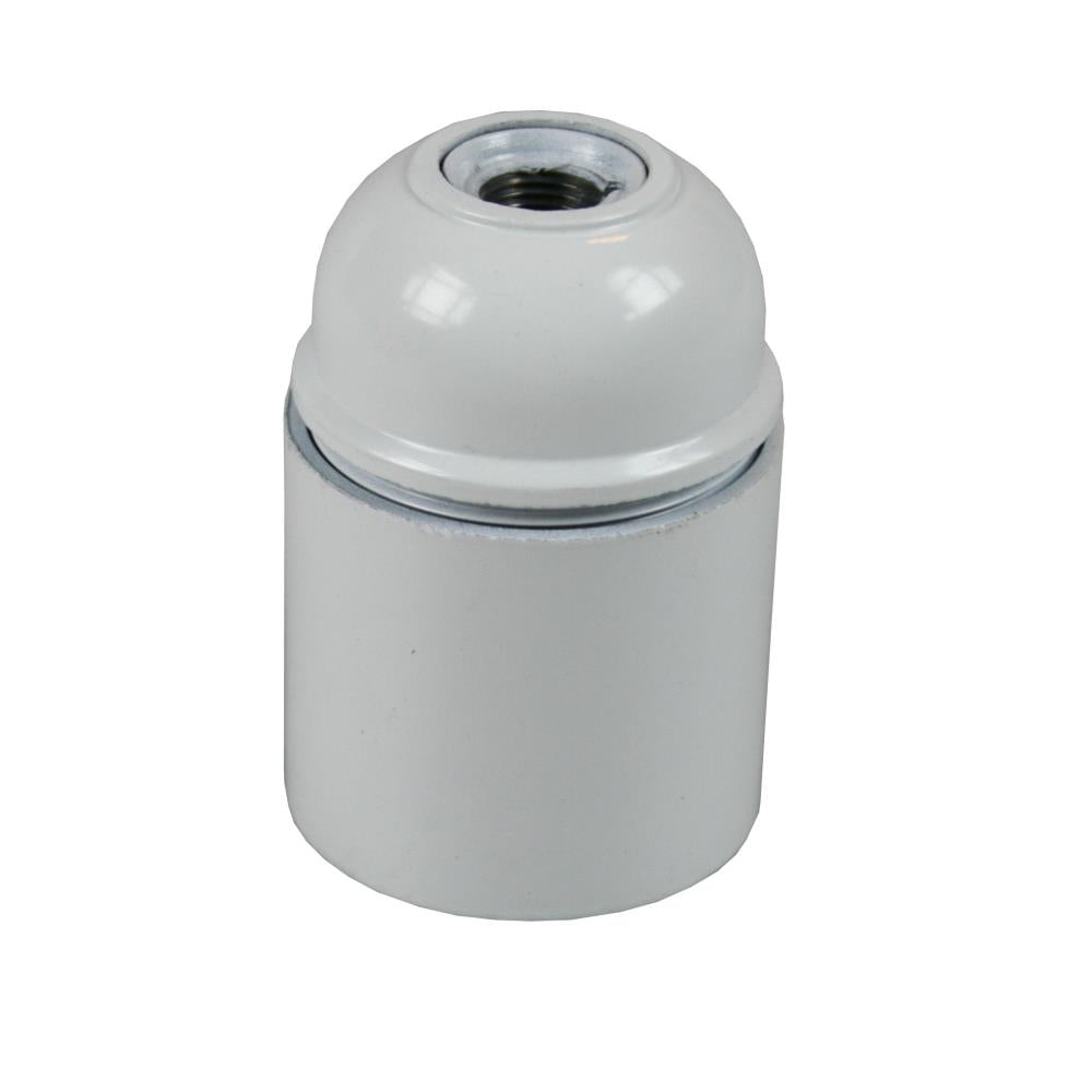 Lamp holder E27 white bakelite