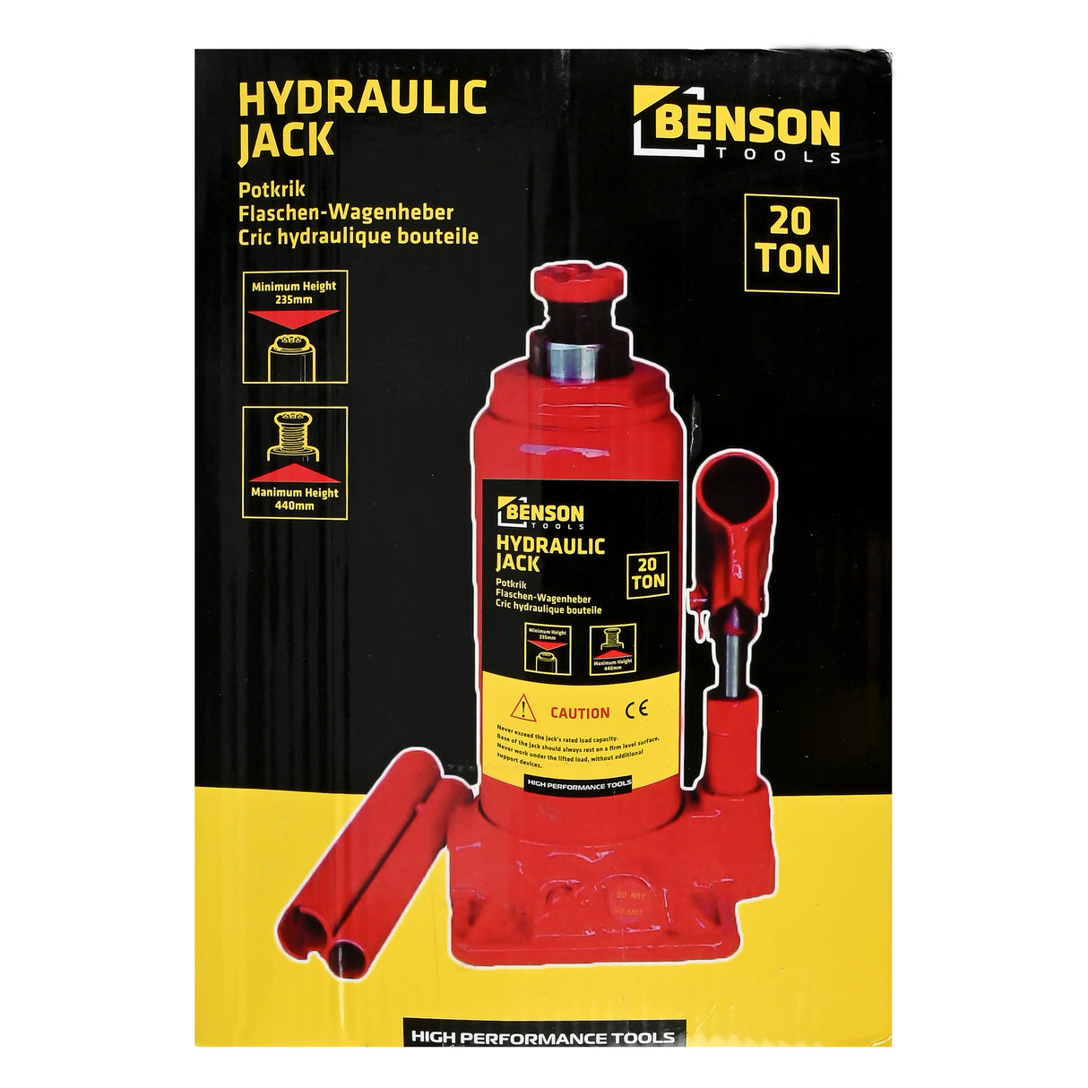 Hydraulic jack 20 tons
