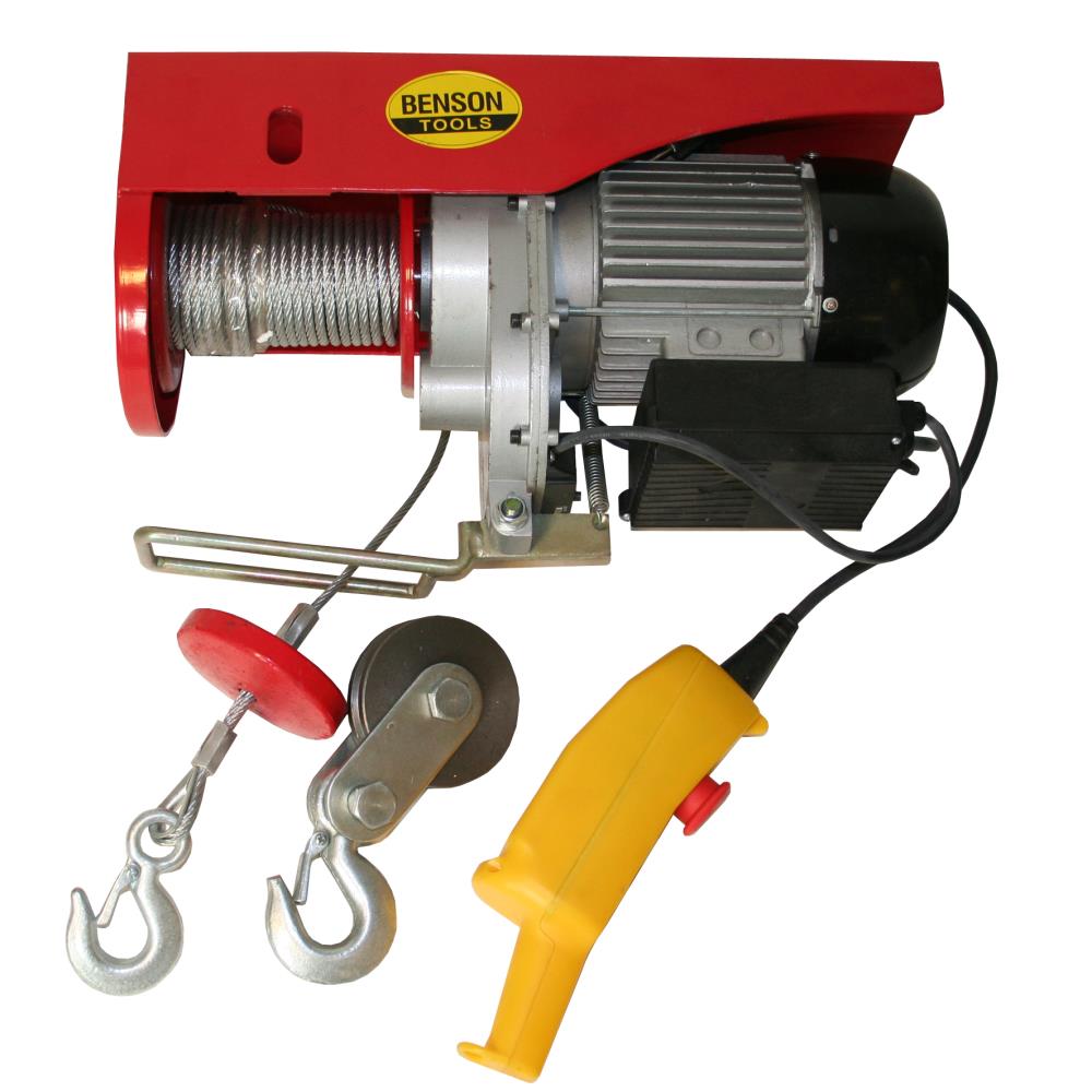 Équipement de levage 500-1000 kg câble 12 m 1650W