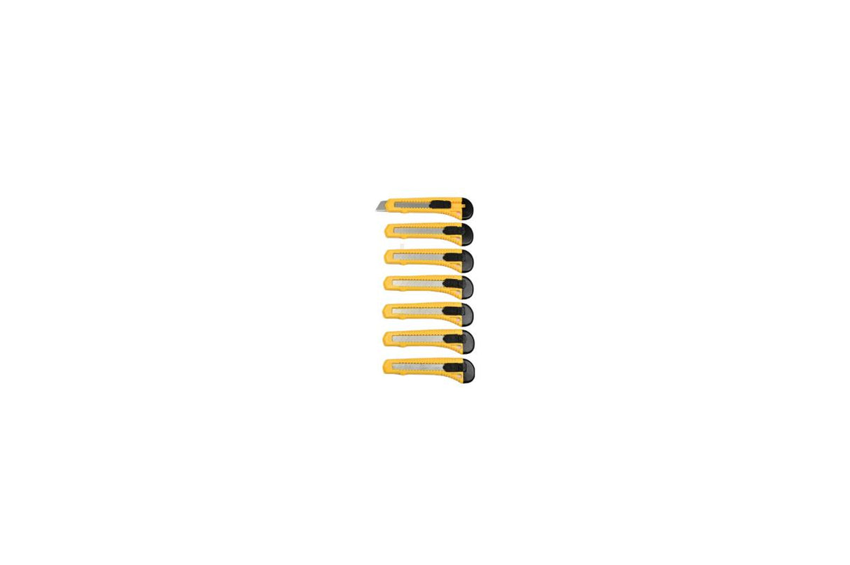 Afbreekmessen set 18 mm 7 dlg