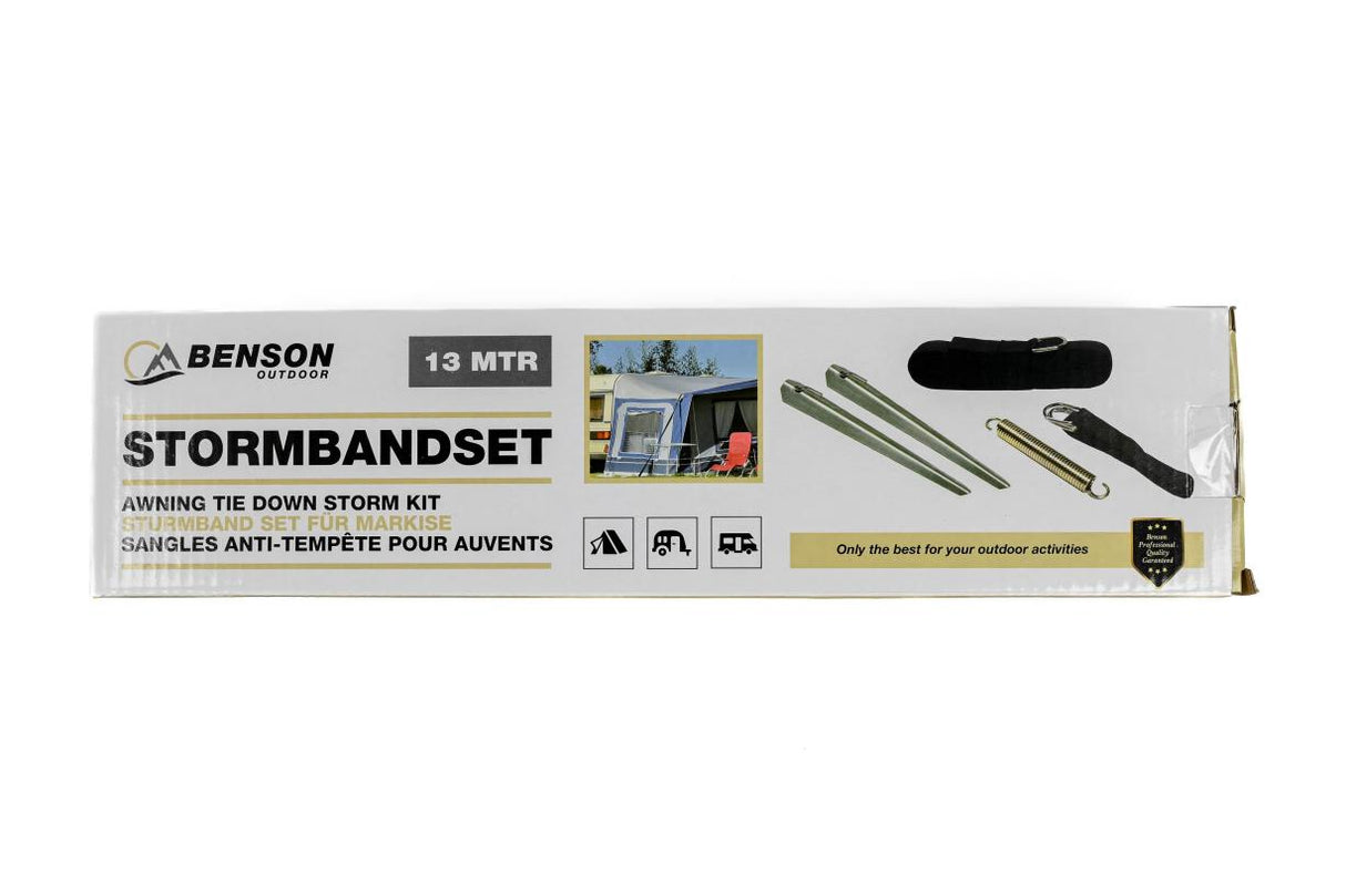 Awning tie down storm kit 13 m
