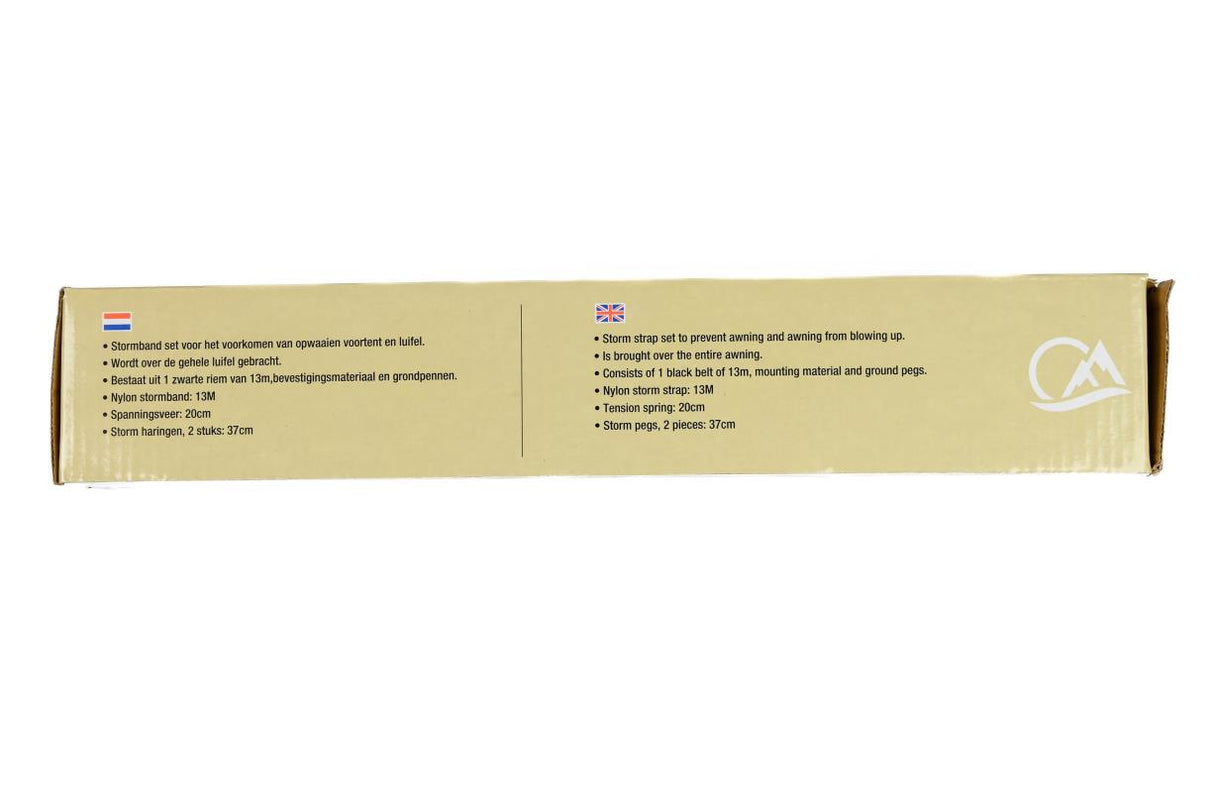 Awning tie down storm kit 13 m