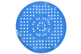 Sink mat PVC round mix