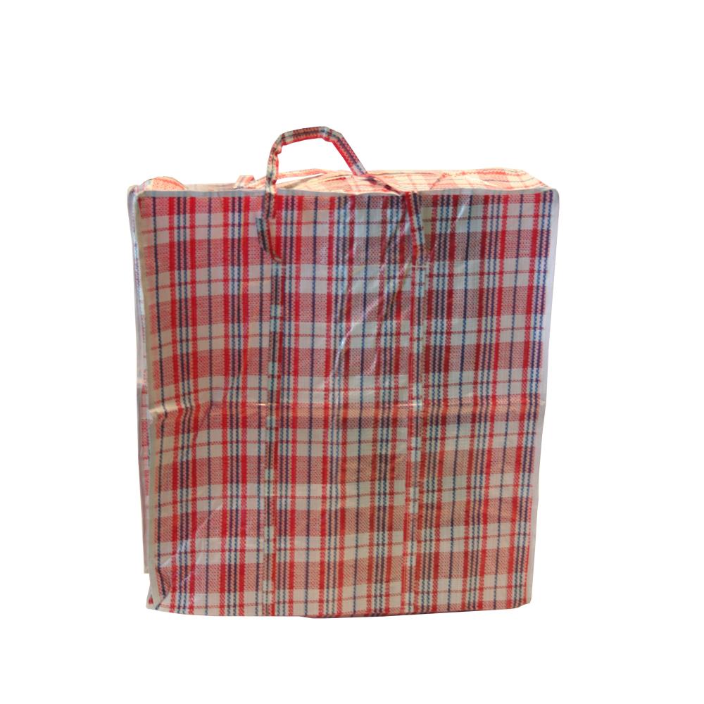 Tas maat M + rits 70 x 48 x 28 cm mix