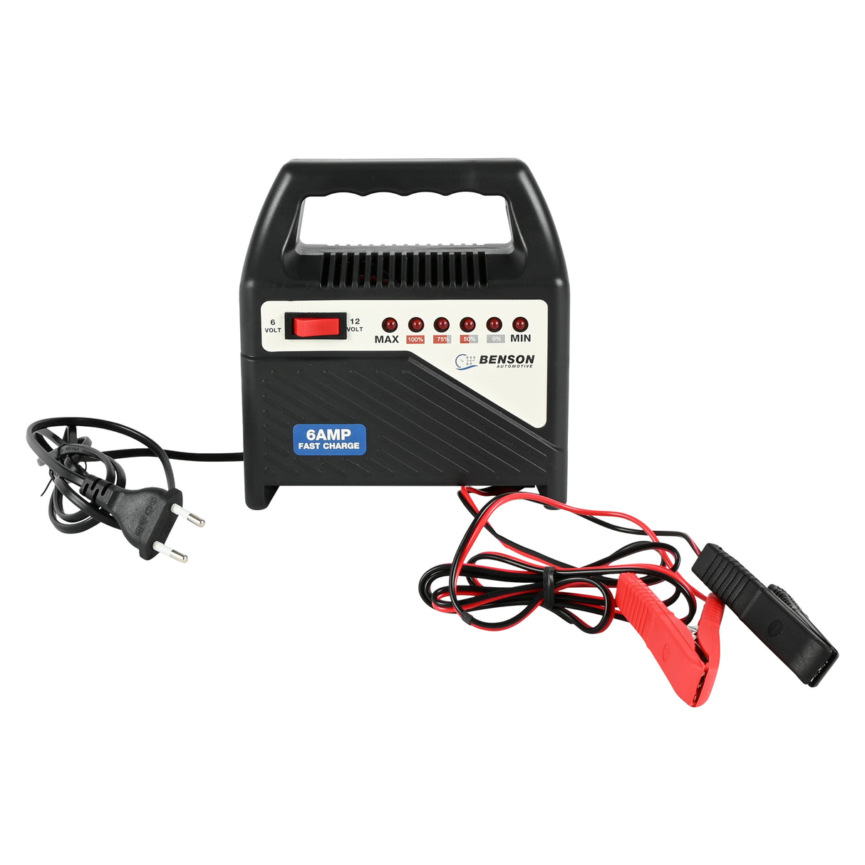 Acculader 220-240V / 6-12V / 6A