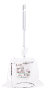 Brosse wc + support blanc
