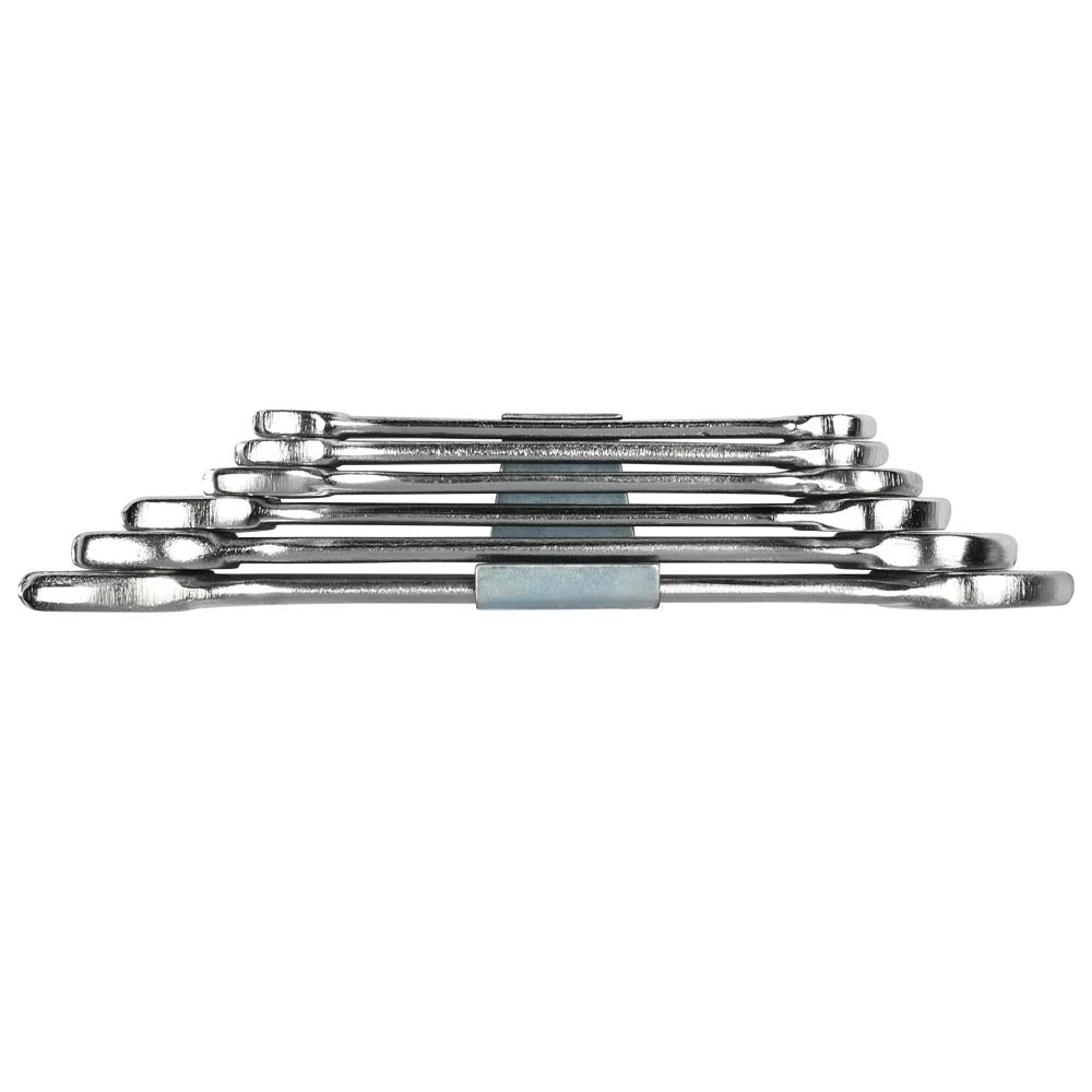 Jeu de clés plats 6 pcs 6-17 mm