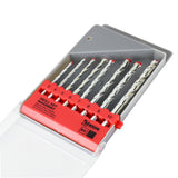Drill set 8 pcs masonry cassette