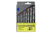 Boorset 8 dlg steen cassette