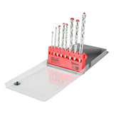 Drill set 8 pcs masonry cassette
