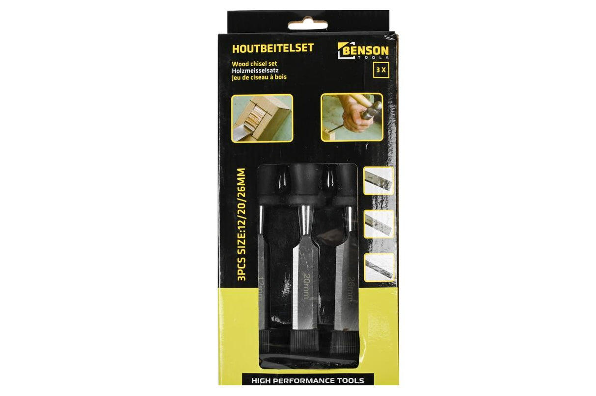 Jeu de ciseaux à bois 3 pcs pro-grip