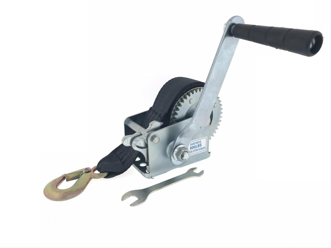 Manual winch 800 lbs