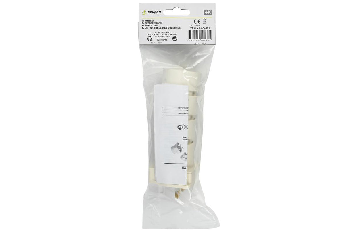 International adapter plug set