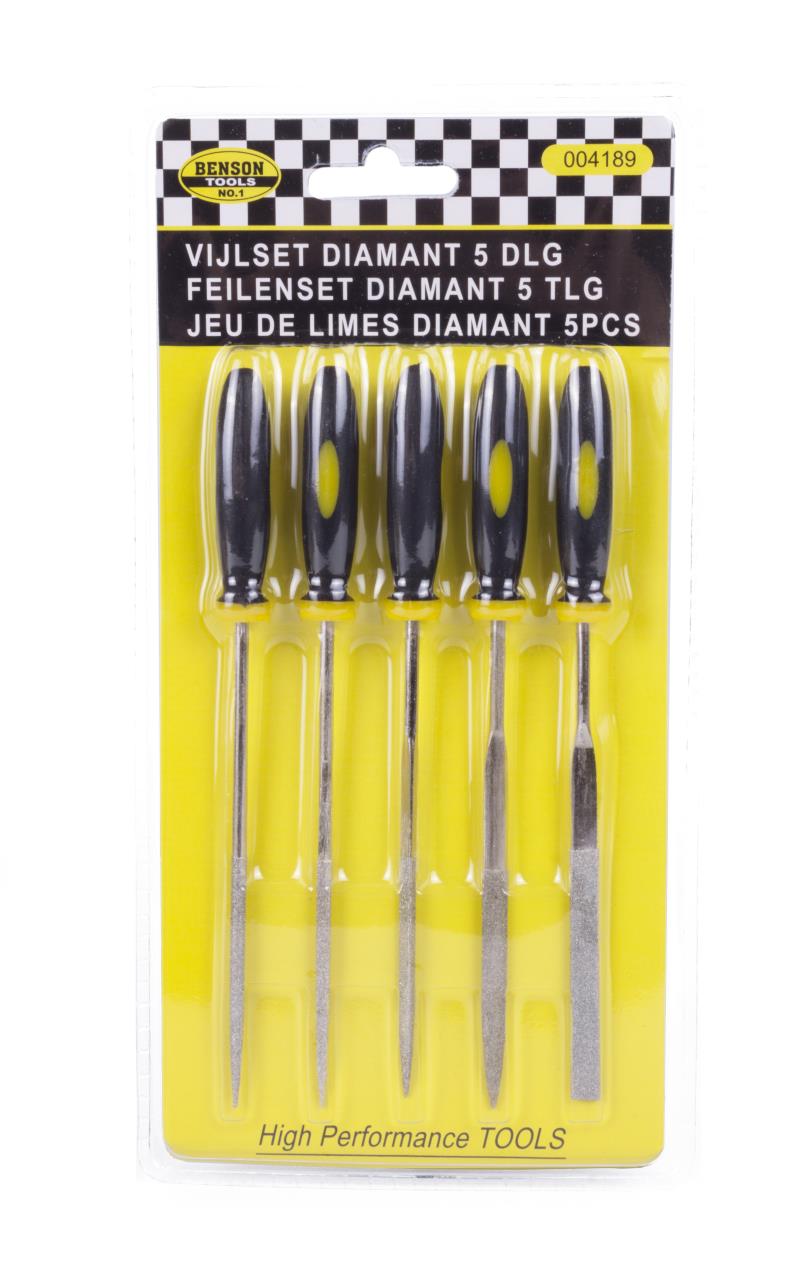 Jeu de limes diamant 5 pcs mini