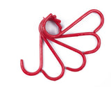 S - Haken 120 mm 5-tlg rot iso