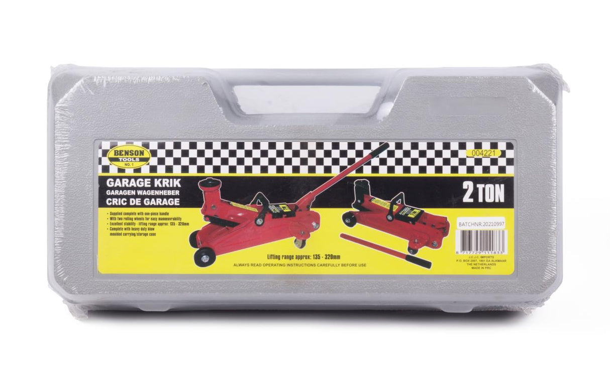 Floor jack 2 tons pvc case