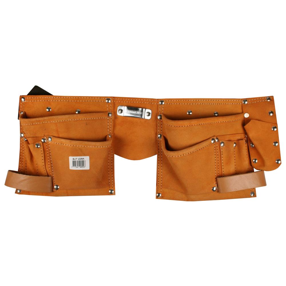Tool apron leather 10 compartments