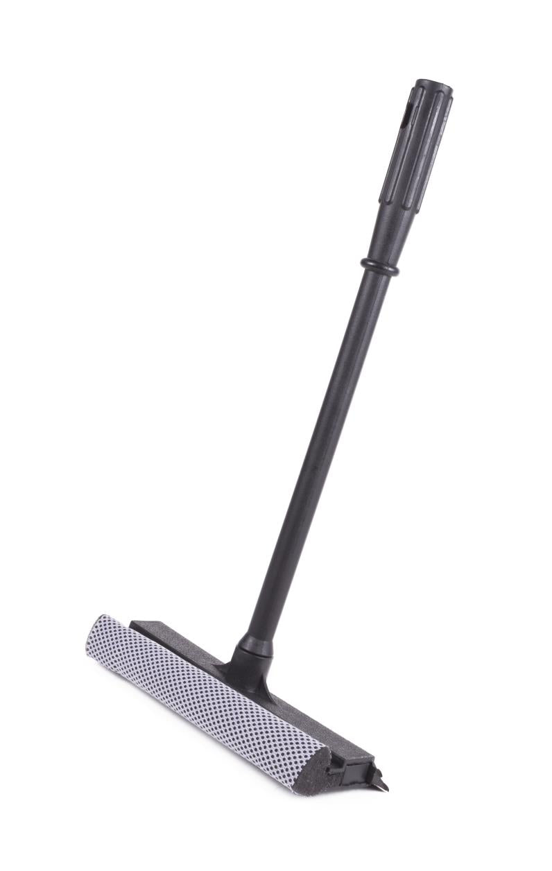 Raclette de vitre 20 cm + manche noir